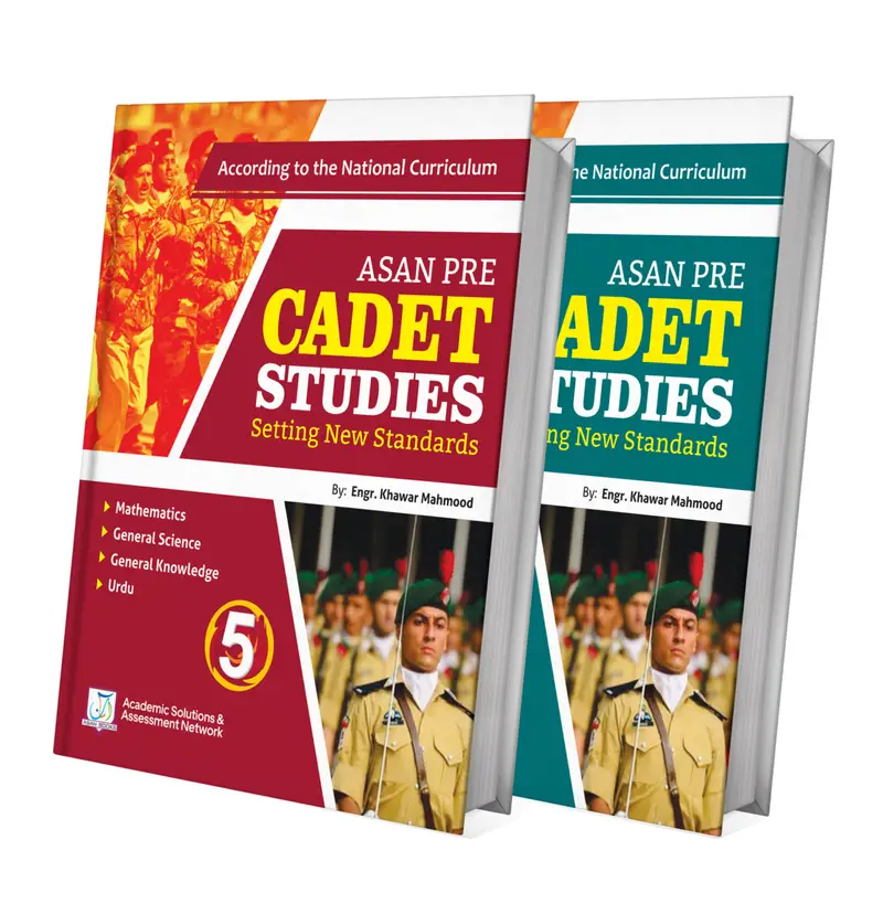Asan Pre Cadet Studies 5th ( Set of 2 Books)